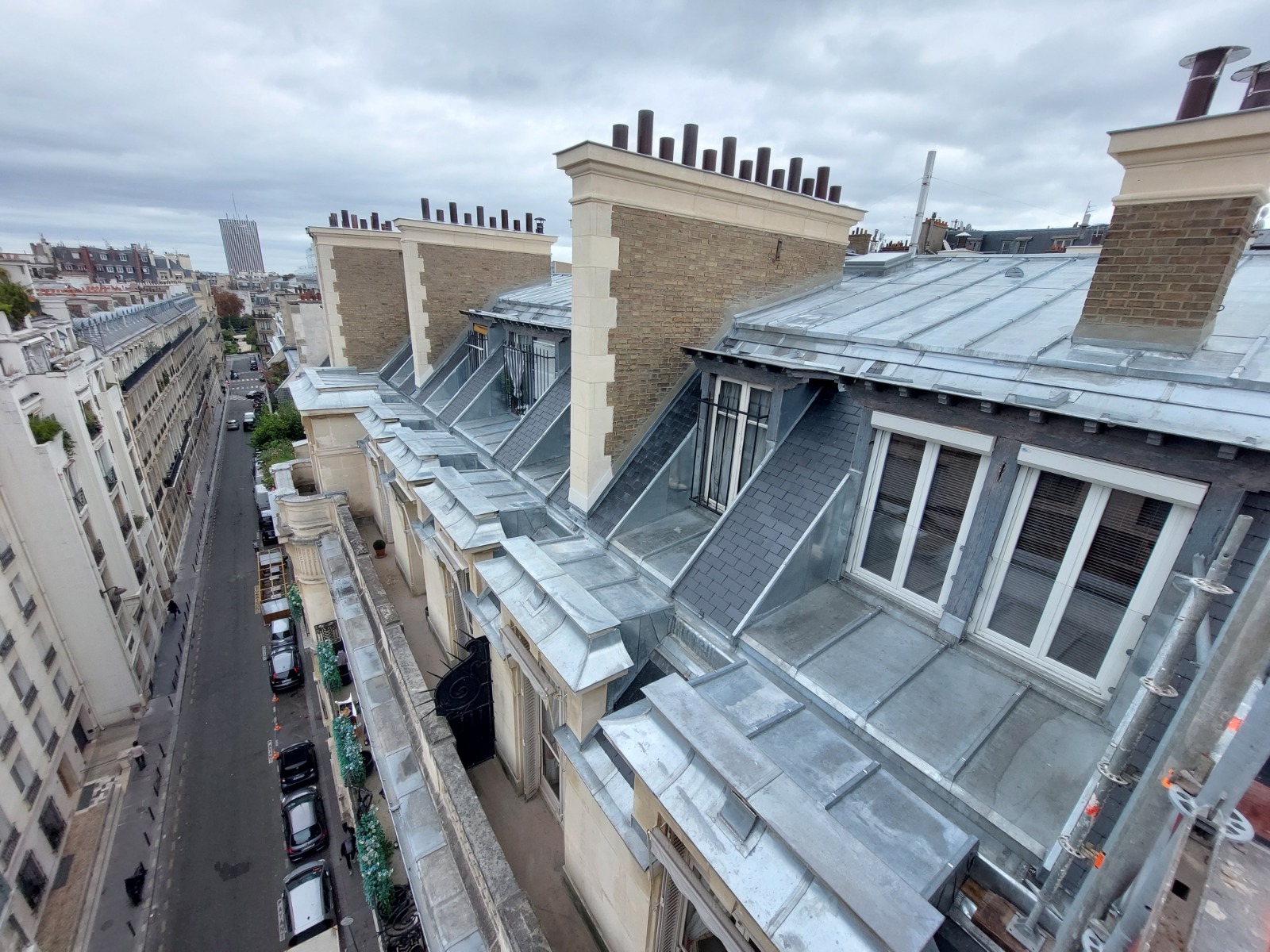 Toiture zinc couverture ardoise